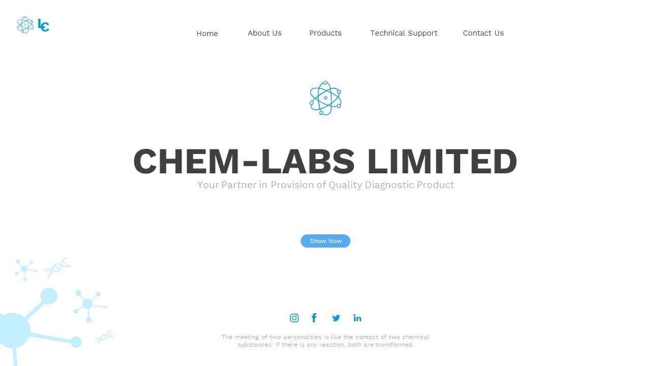 Chem Labs Limited Powerpoint Template by Focusdesigntem GraphicRiver